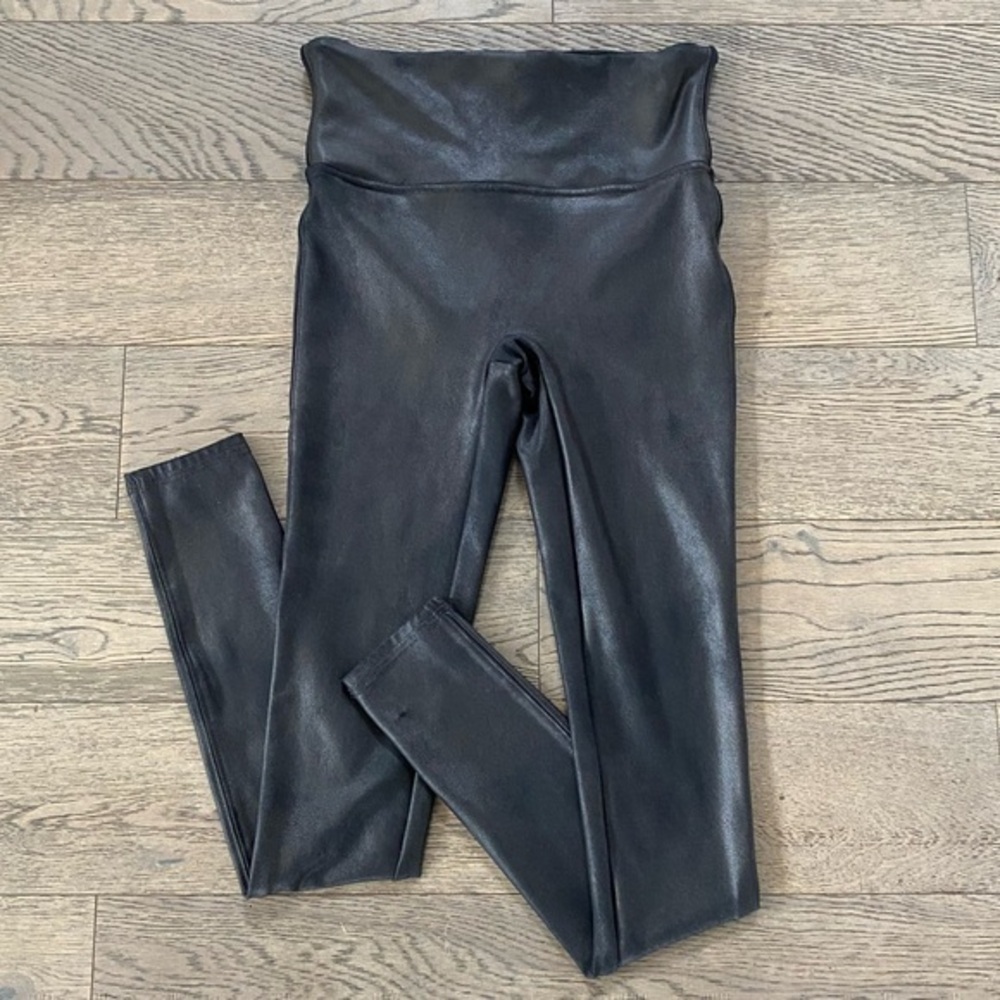 SPANX Faux Leather Leggings